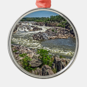 Great Falls National Park Metal Tree Decoration