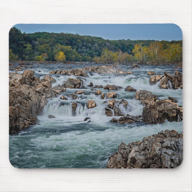 Great Falls Potomac River Rapids Mouse Pad –  (Front)