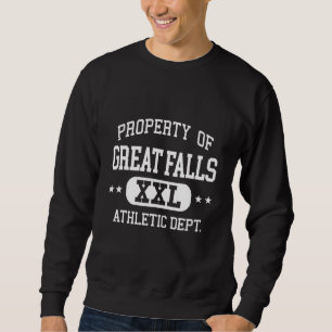 Great Falls Retro Athletic Property Dept 1 Sweatshirt