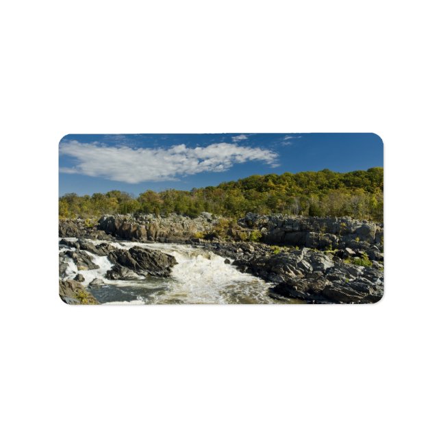 Great Falls Virginia Label (Front)