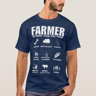 Great Farmer tee Tractor Farm Cattle Arable Farmin