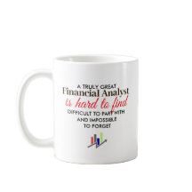 Great Financial Analyst Personalised Name Gift