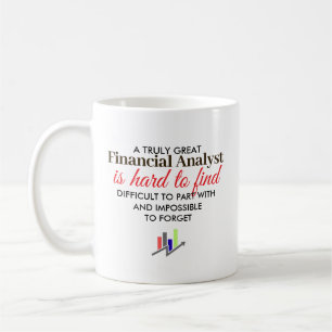 Great Financial Analyst Personalised Name Gift Coffee Mug
