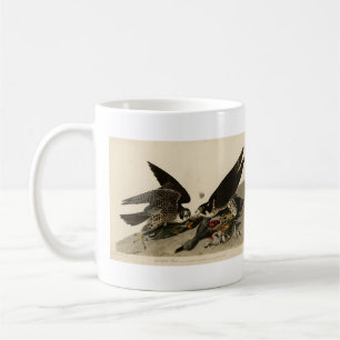 Great-footed Hawk from Audubon's Birds of America Coffee Mug