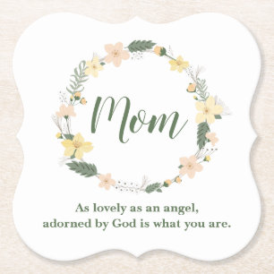 Great for Mum Paper Coaster