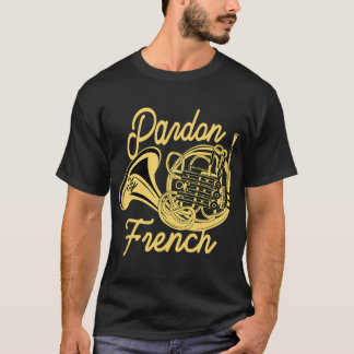 Great French Horn Gift Horn Player T-Shirt