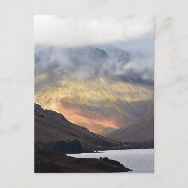 Great Gable from Wast Water Postcard (Front)