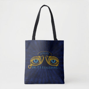 Great Gatsby Eyes Of Eckleburg Tote Bag