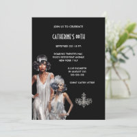 Great Gatsby melanin ladies luxurious birthday