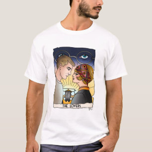 Great Gatsby Tarot watercolor print T-Shirt