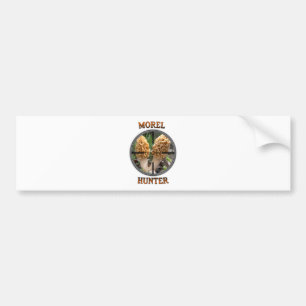 Great Gear For Morel Mushroom Hunters Bumper Sticker