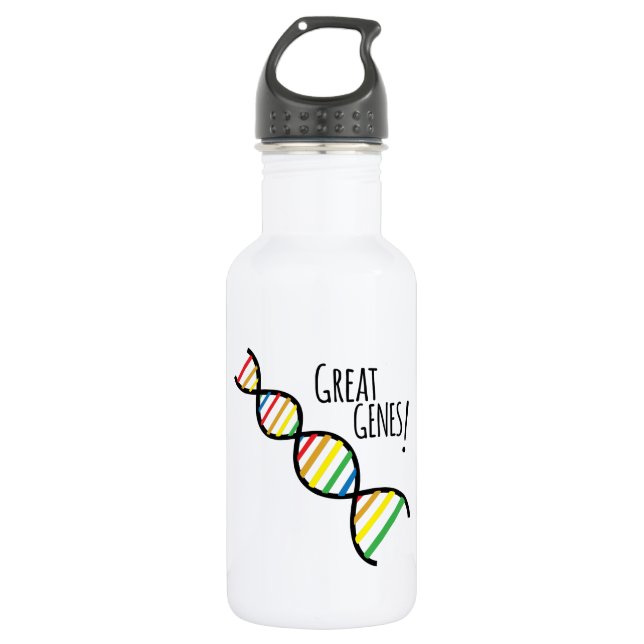 Great Genes 532 Ml Water Bottle (Front)