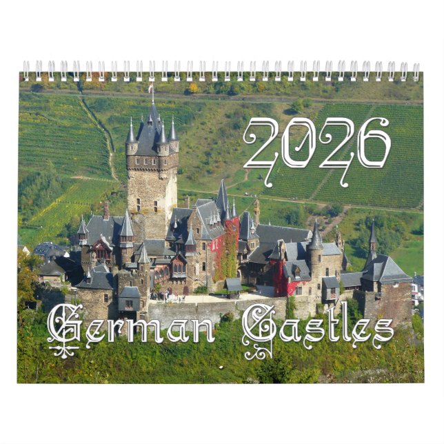 Great German Castles 2026 Calendar (Cover)