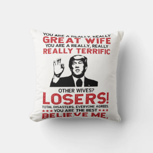 Great gift for My Wife - Wedding Anniversary Cushion