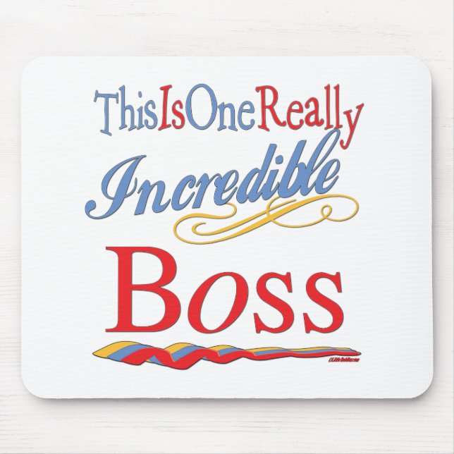 Great Gifts For Boss Mouse Mat (Front)