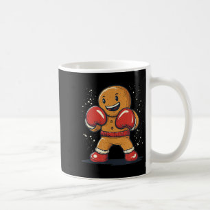 Great Gingerbread Man With Boxing Gloves Outfit  Coffee Mug