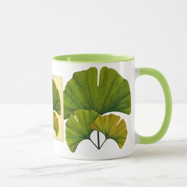 Great Ginkgo Art for Your Arts & Crafts Bungalow Mug (Right)