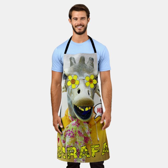 Great Giraffe Apron! Apron (Worn)
