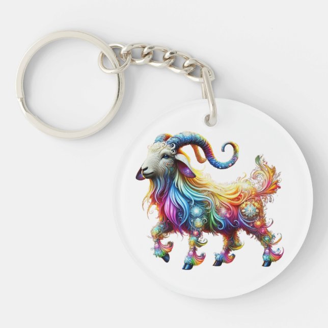 Great GOAT Key Ring (Front)
