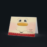 Great Granddaughter Christmas Happy Snowman Face Holiday Card<br><div class="desc">Send a sweet Christmas greeting to a young Great Granddaughter with this adorable close up of a happy Snowman face. Partial graphic courtesy of Trina Clark.</div>