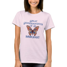Great-granddaughter of an Immigrant (customisable)