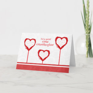 Great Granddaughter Valentine's Day Card