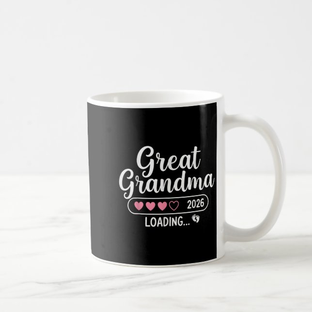 Great Grandma 2026 Loading  Coffee Mug (Right)
