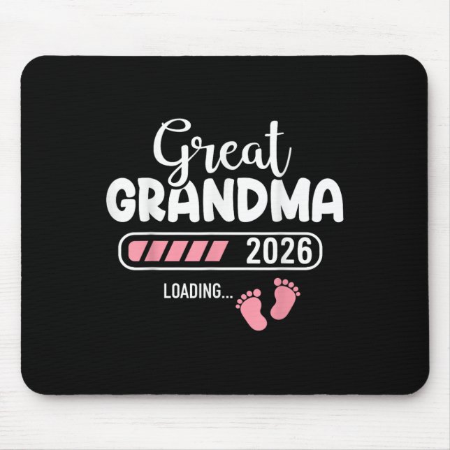 Great Grandma 2026 Loading  Mouse Mat (Front)