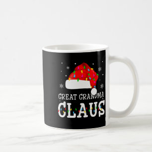 Great Grandma Claus Cool Holiday Matching Pajamas Coffee Mug