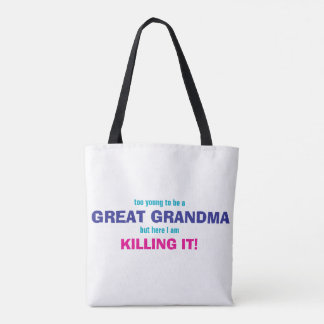 Great Grandma Design Tote Bag