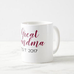 great grandma est coffee mug