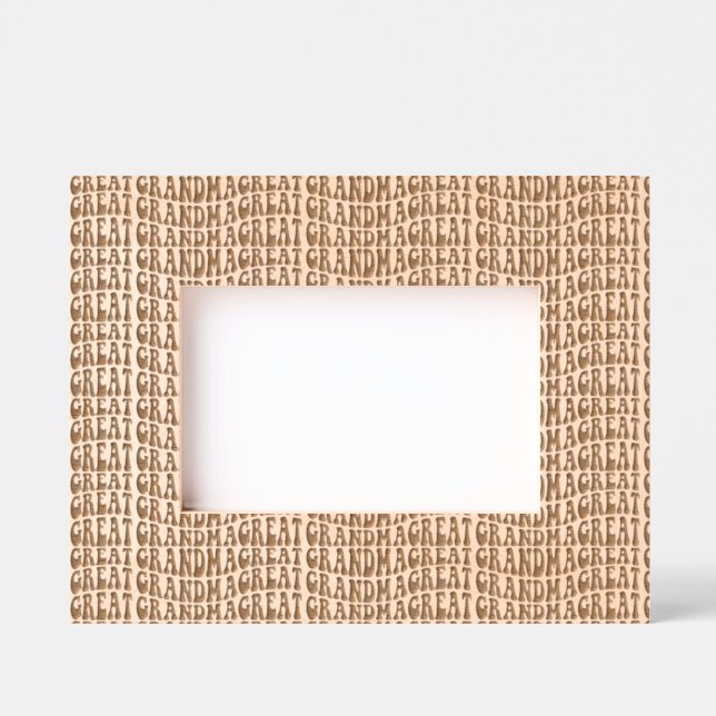 Great Grandma  Etched Frames (Front)