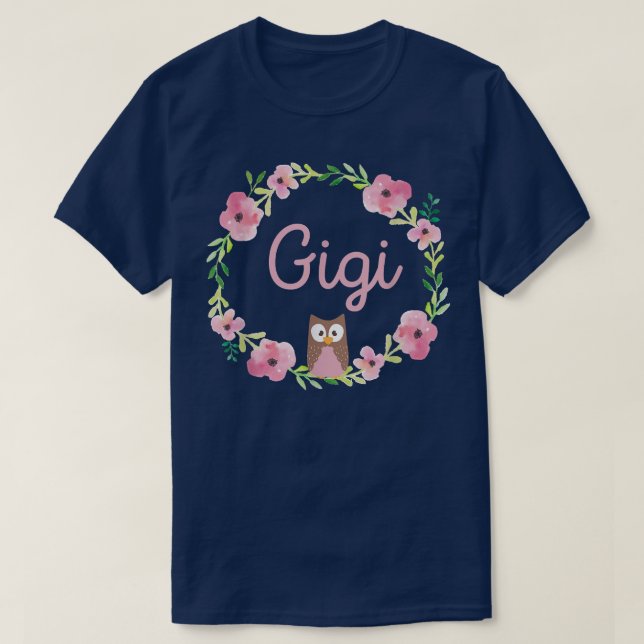 Great Grandma Gigi Pregnancy Announcement Baby Rev T-Shirt (Design Front)