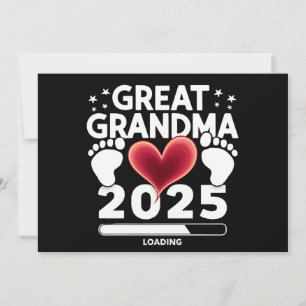 Great grandma Loading 2025 Pregnancy Announcement