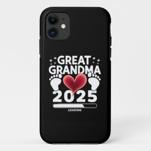 Great grandma Loading 2025 Pregnancy Announcement iPhone 11 Case