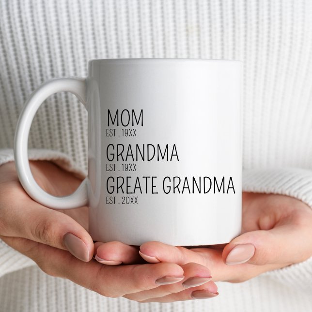 Great Grandma Newborn New Mummy To Be New Parents Mug (Creator Uploaded)