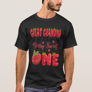 Great Grandma Of The Berry Sweet One Strawberry 1S T-Shirt