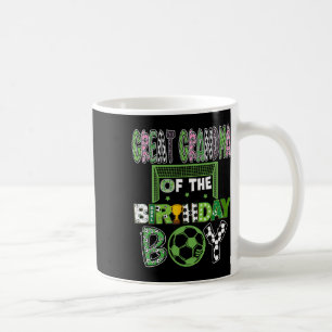 Great Grandma Of The Birthday Boy Soccer Player Bi Coffee Mug