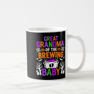 Great Grandma Of The Brewing Baby Halloween Costum Coffee Mug