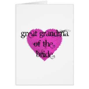 Great Grandma of the Bride