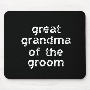 Great Grandma of the Groom Mouse Mat