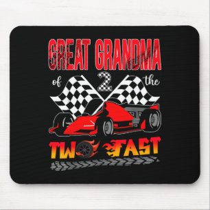 Great Grandma Of The Two Fast 2nd Birthday Boy Mouse Mat