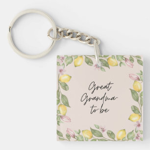 Great-Grandma-to-be Key Ring
