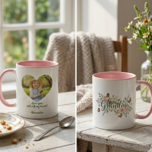 Great Grandma Watercolor Floral Mug