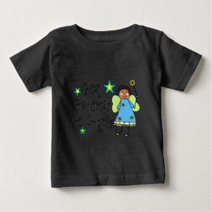 Great Grandmas Are Angels Gifts (Afro-American) Baby T-Shirt