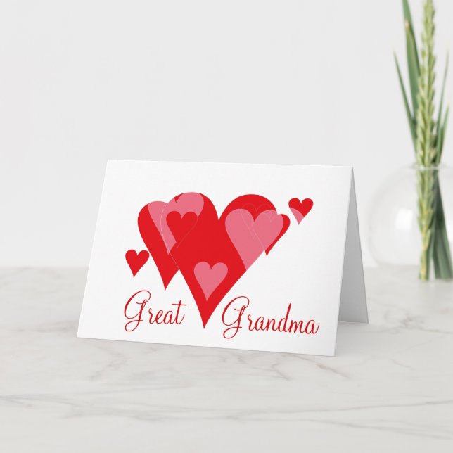 Great Grandma's Valentine Card (Front)