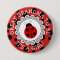 "Great GrandmaTo Be" Ladybug Baby Shower Button