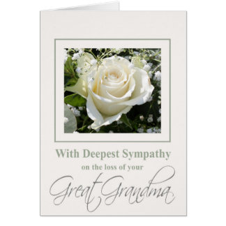 Sympathy On The Death Of A Grandmother Cards, Photo Card Templates ...