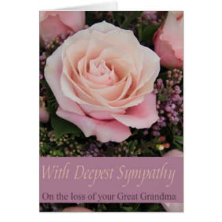 Sympathy On The Death Of A Grandmother Cards, Photo Card Templates ...