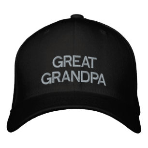 Great Grandpa embroidered cap